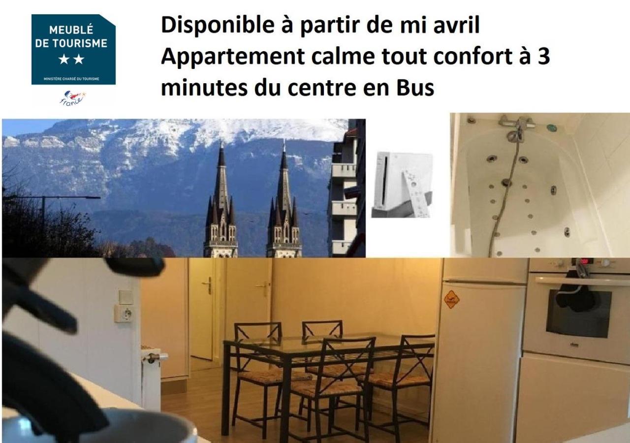 Appart Chartreux Baignoire Massante ,A 3 Minutes Du Centre En Bus! 2 Etoiles Atout France Voiron Εξωτερικό φωτογραφία